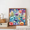 Diamond Painting -DIY Full Round Drill Flower Field(40*40CM)