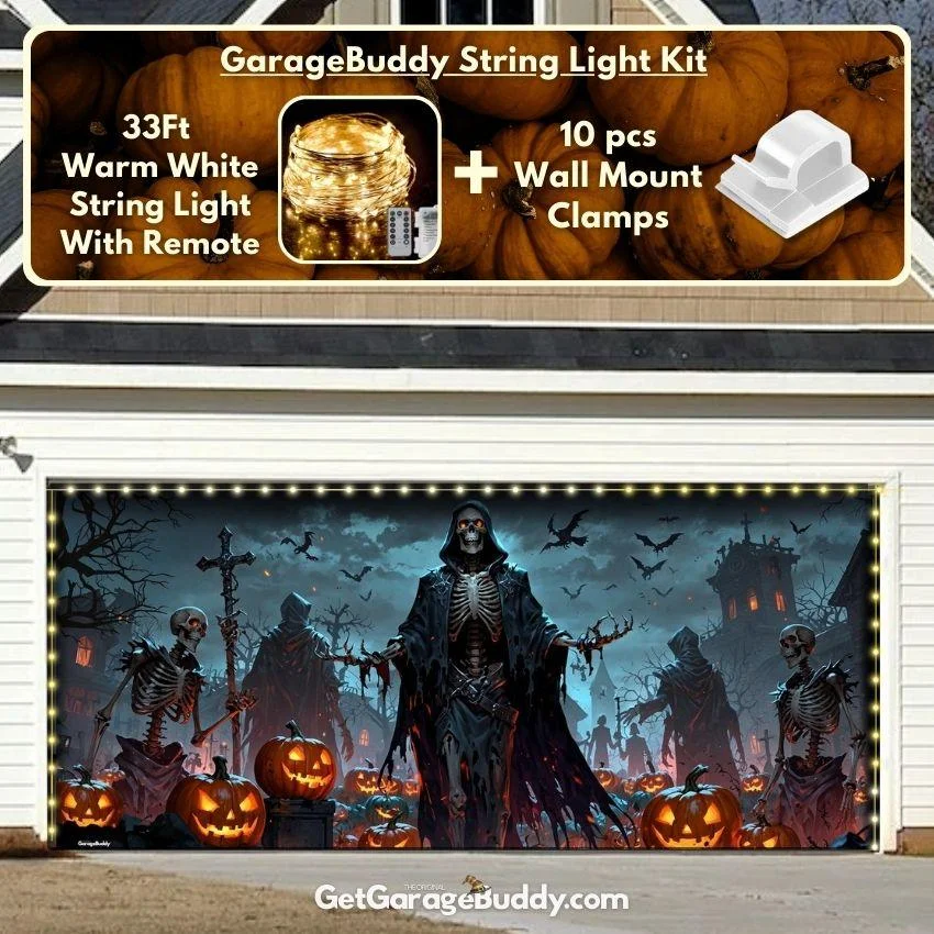 GarageBuddy Halloween Garage Door Covers