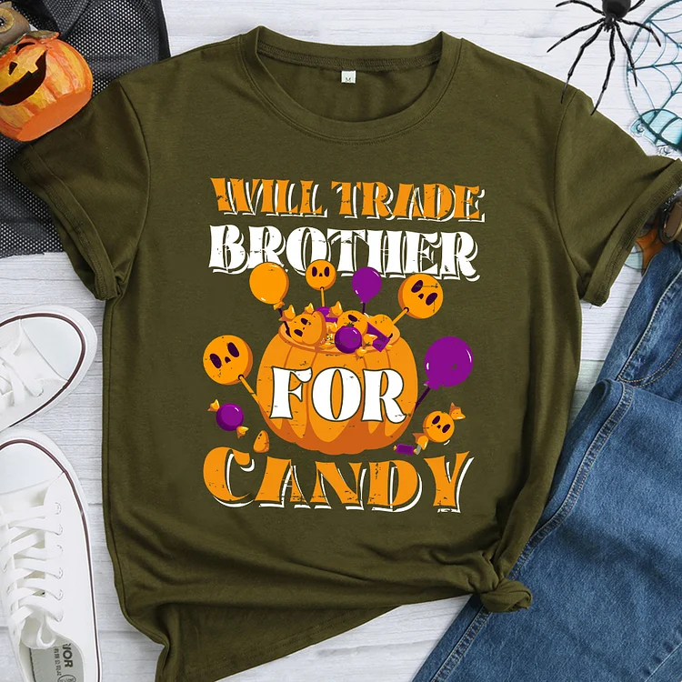 Will Trade Brother For Candy T-Shirt- BSTCAH1022