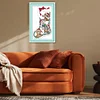 Cat Stocking -16CT Stamped Cross Stitch Kit(30*43cm)