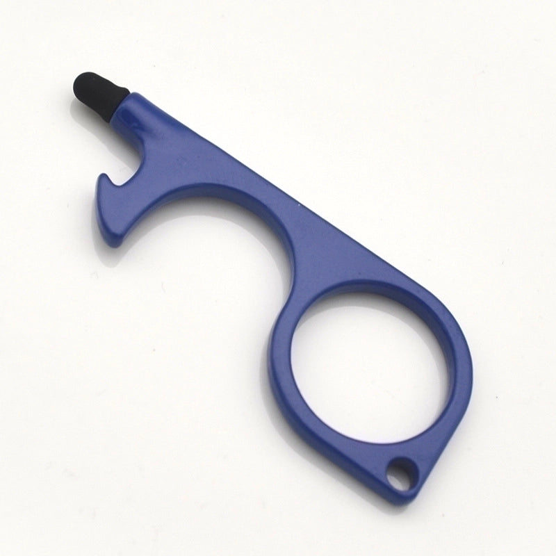 Minimalist Solid Color Zinc Alloy Plating Inlay Rhinestones Keychain