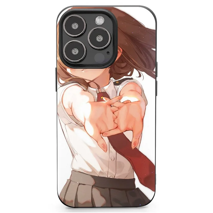 My Hero Academia Ochaco Uraraka Anime My Hero Academia Phone Case Mobile Phone Shell IPhone 13 and iPhone14 Pro Max and IPhone 15 Plus Case - Heather Prints Shirts