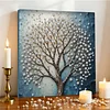 (30x30cm)DIY Pearl Painting Framed Tree  Handmade Pearl Material Art Kit Living Room Decor