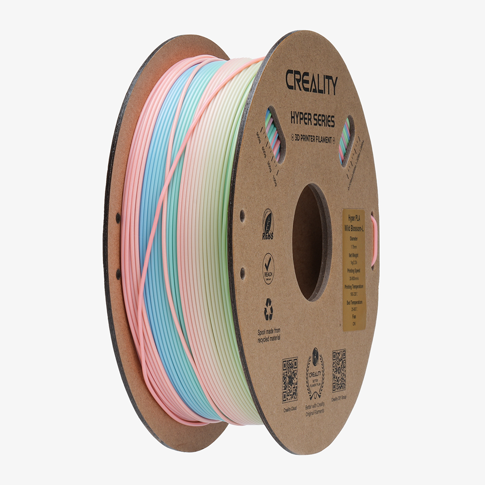 Hyper Speed Regenbogen PLA 1,75mm Filament 1kg
