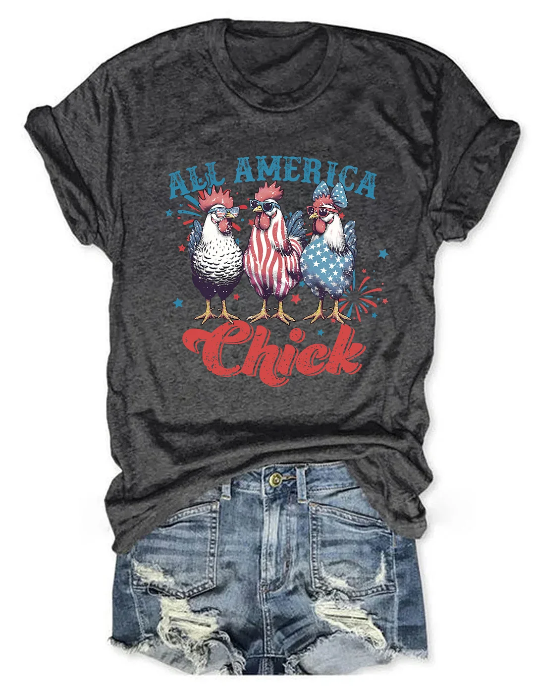 All America Chick T-shirt