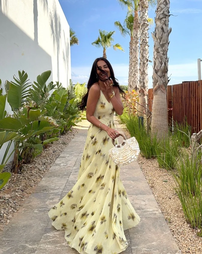 Sling Printed Dress