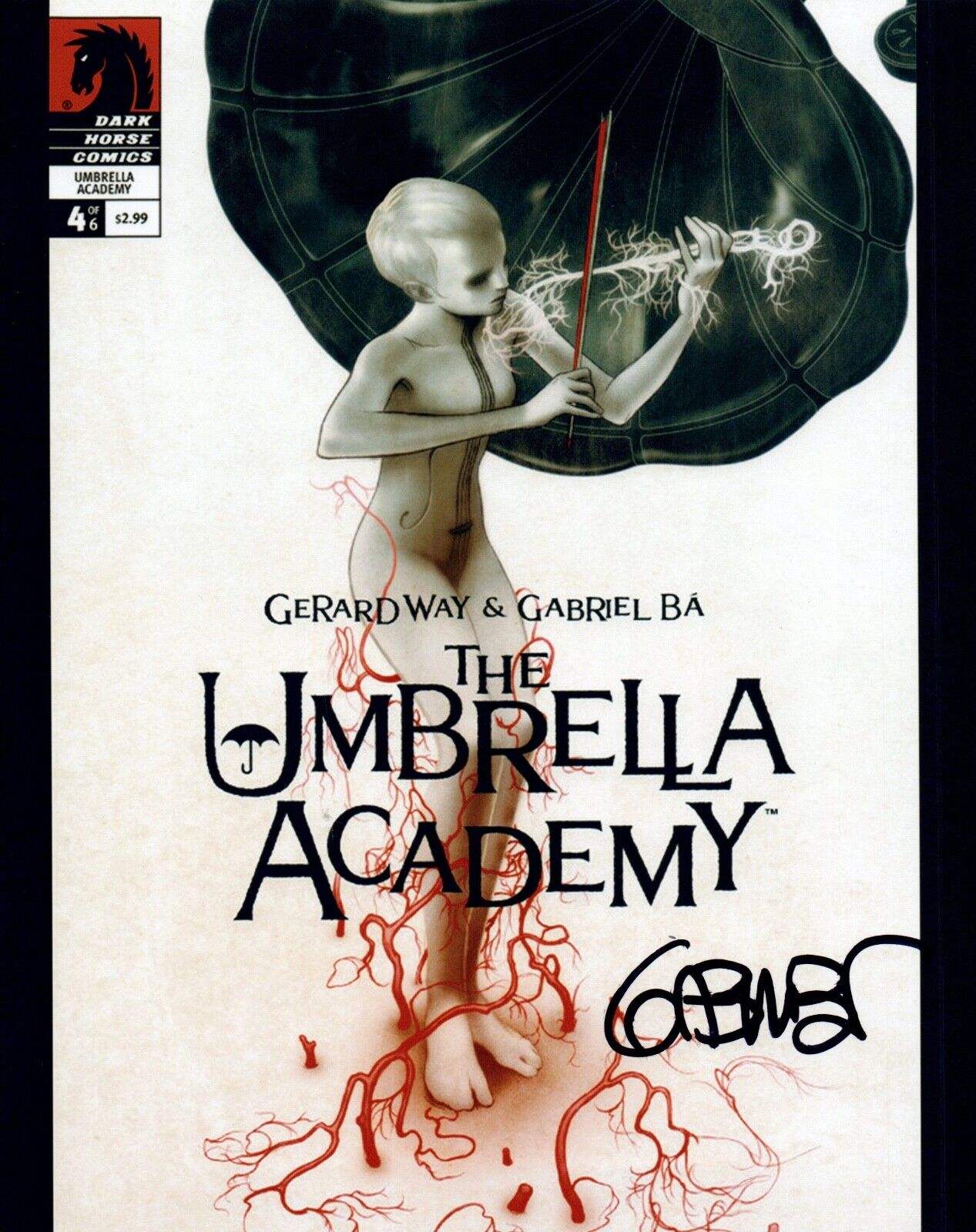 Gabriel Ba Signed Autographed 8x10 Photo Poster painting THE UMBRELLA ACADEMY Artist COA