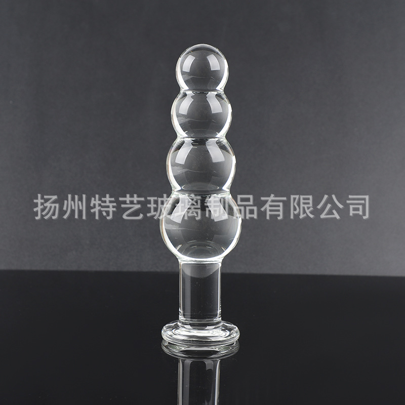 Glass Crystal G Spot Dildo Anal Plug