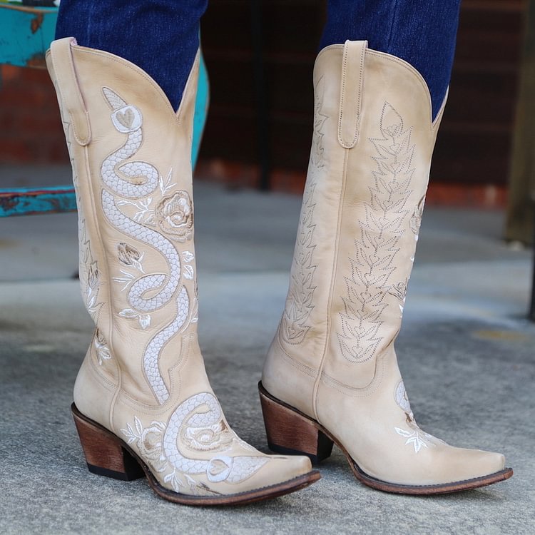 Slip On Cowgirl Boots