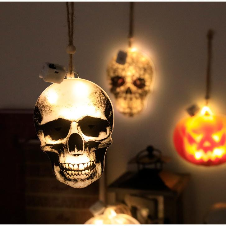 Hanging Skull Lightweight Halloween Lantern  