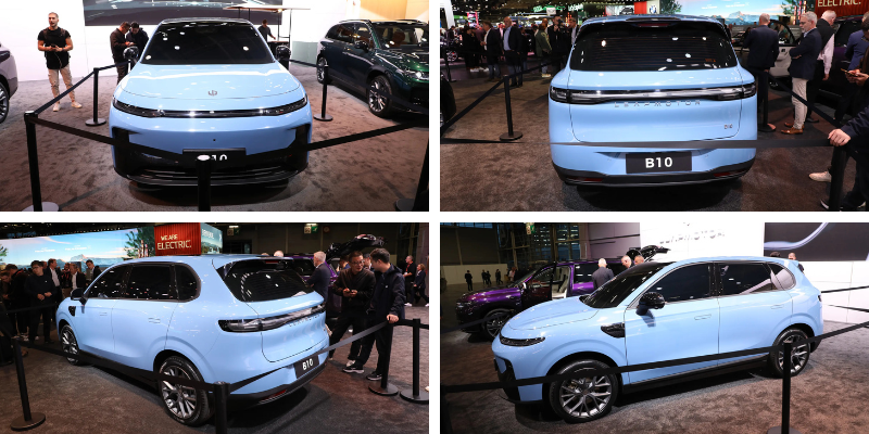 Leapmotor B10 on 2024 Paris motor show