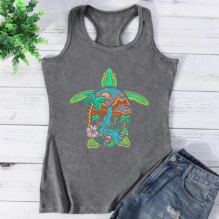 hiking scenery Vest Tank Top-0026167