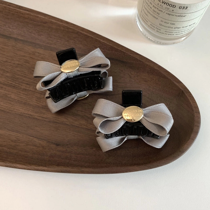 Sweet Bow Knot Cloth Hair Claws 1 Piece
