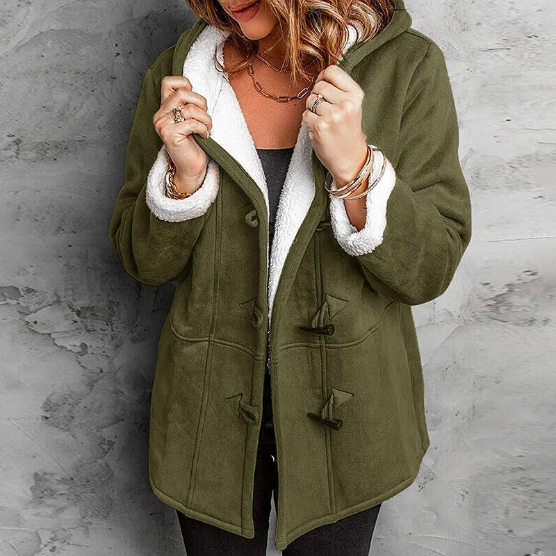 Solid Color Loose Long Sleeve Cardigan Coat