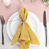 42x42cm Plain Colors Wedding Event Resturant Lockstitch Napkins