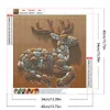Diamond Painting -DIY Round Drill Stone Art Deer(40x40cm)