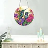 DIY Crystal Diamond Painting Double Sided Effect  Hummingbird Pendant Home Garden Hanging Kit