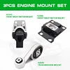 Engine Motor and Transmission Mount Kit Compatible with 2005 2006 2007 Focus 2.0L 2.3L OE A5312 5S4Z6038AA A2986 5S4Z7M121A 8S4Z7M121A A2939 9T1Z6068B Set of 3