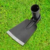 Small Hoe for Digging Soil Forging Weeding Hoe Household Outdoor Farming Tool