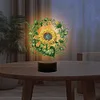 Sunflower Diamond Painting Night Light 5D DIY Diamond Art Lamp Home Decor