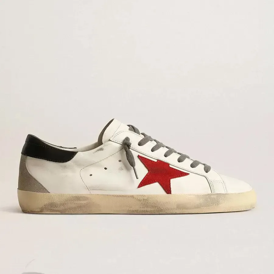 Gentleman's Skate Sneakers Low Top Round Toe Stars Print Causal Shoes-vocosishoes