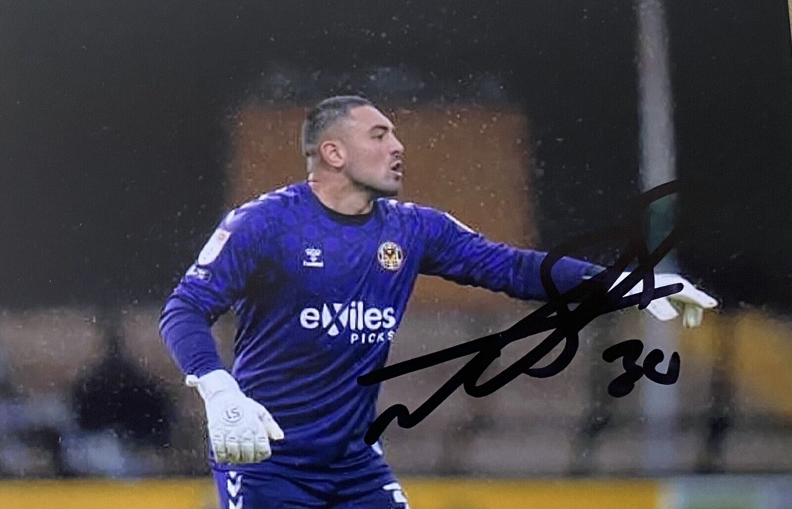 Nick Townsend Genuine Hand Signed Newport County 6X4 Photo Poster painting 3