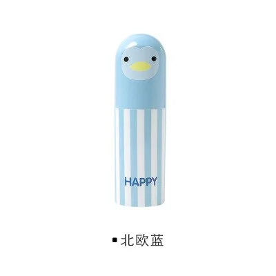 1pc Penguin Cartoon Toothbrush Cup Travel Mug Portable Toothbrush Toothpaste Holder Case Cup Holder Storage Box for Hiking
