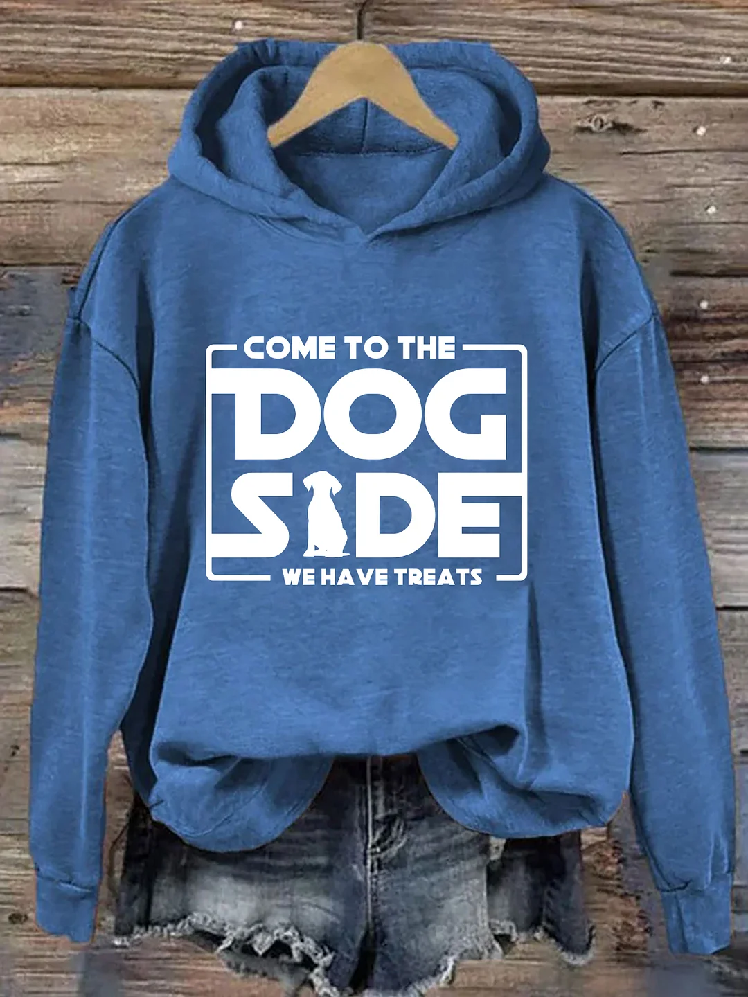 Come To The Dog Side We Have Treats Hoodie