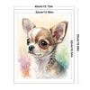 Chihuahua Dog-11CT Stamped Cross Stitch 40*50cm/15.75*19.69in