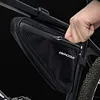 Bicycle Triangle Bag Large Capacity Bike Front Tube Bag for Outdoot Cycling