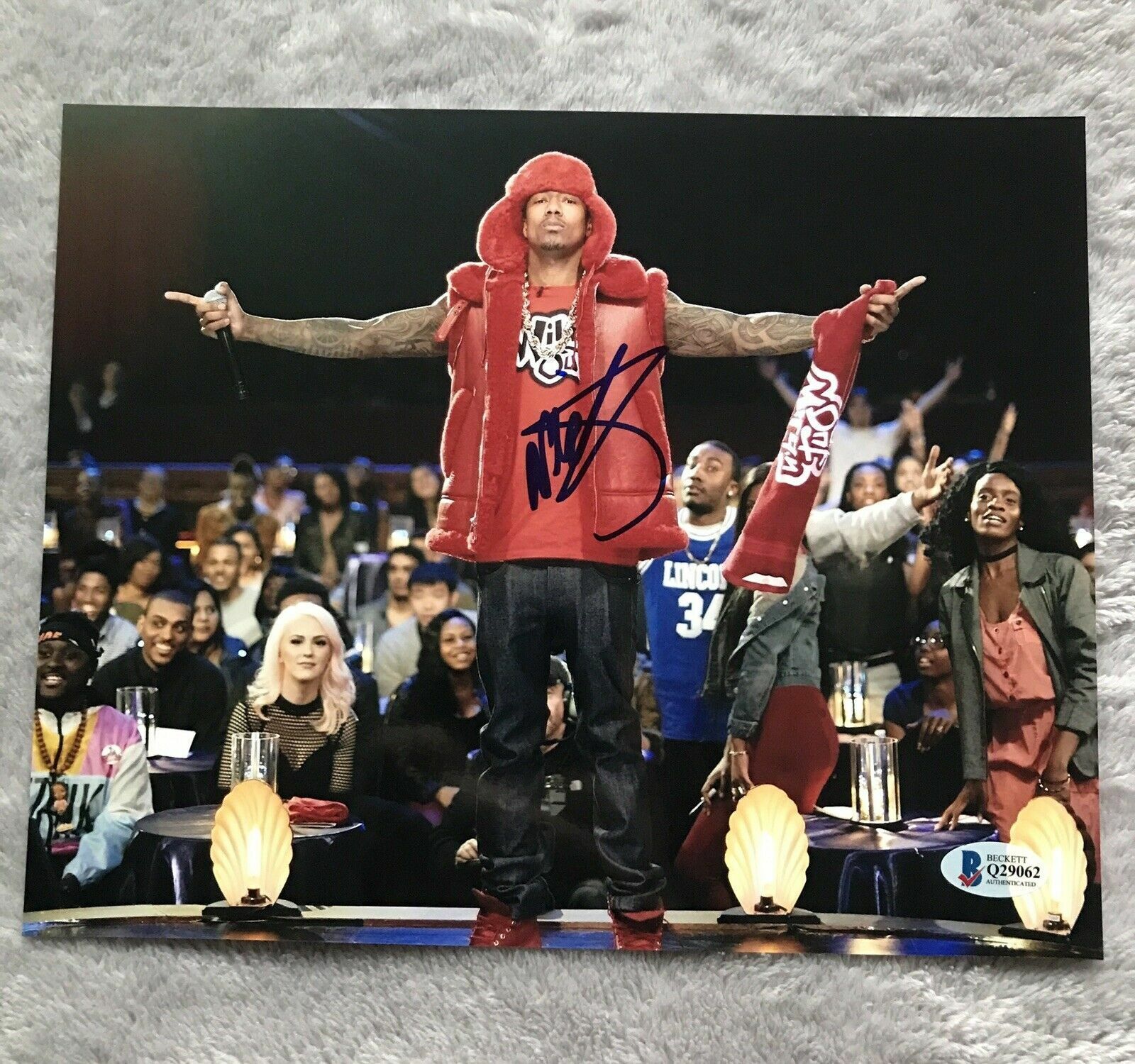 Nick Cannon signed Wild N Out 8x10 autographed Photo Poster painting BAS COA