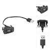 Car Dash Flush Mount USB 2.0 Port Panel Extension Cable Adapter for Vigo