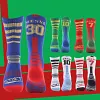5 Pairs Soccer Socks Football Athletic Socks for Men Women Teens