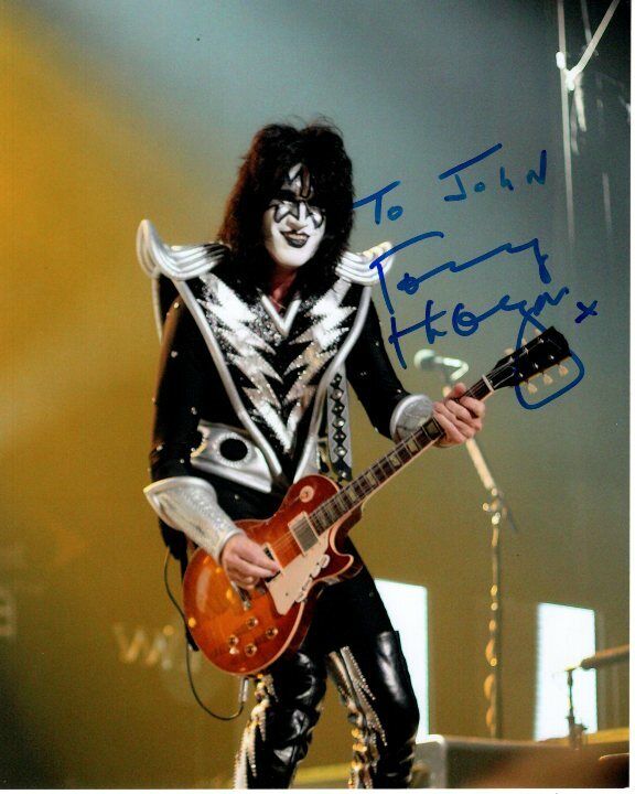 TOMMY THAYER Autographed Signed KISS GUITARIST Photo Poster paintinggraph - To John