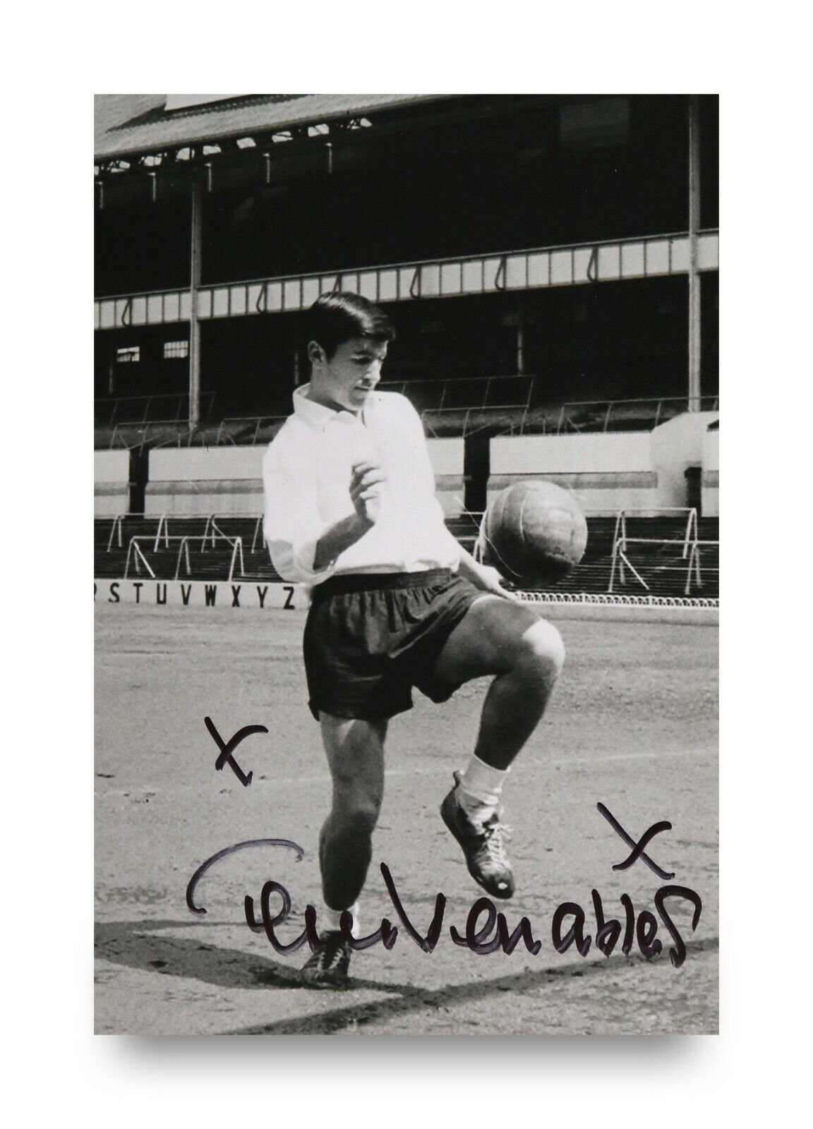 Terry Venables Hand Signed 6x4 Photo Poster painting England Manager Autograph Memorabilia + COA