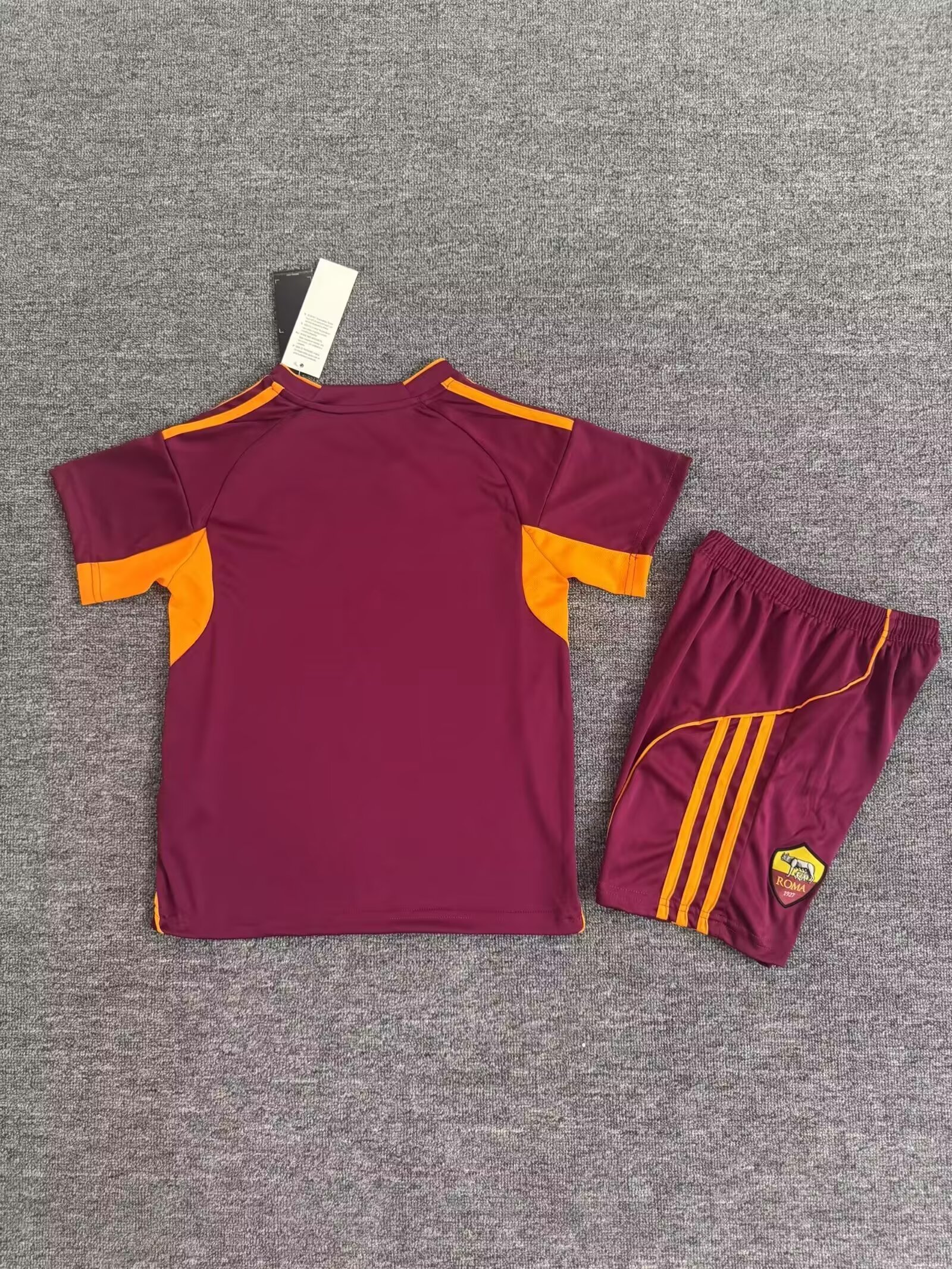 25/26 Roma Home Kids Kit Football jersey Thai Quality