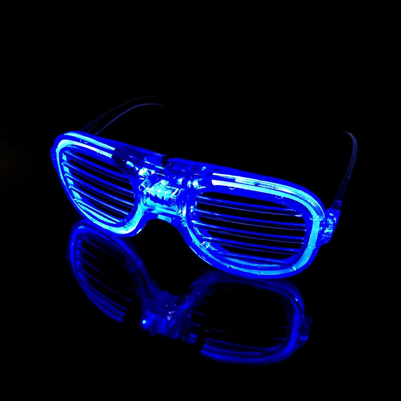 Blinds Luminous Glasses LED Cold Light Creative Glasses Bar Party Atmosphere Props Children’s Toys