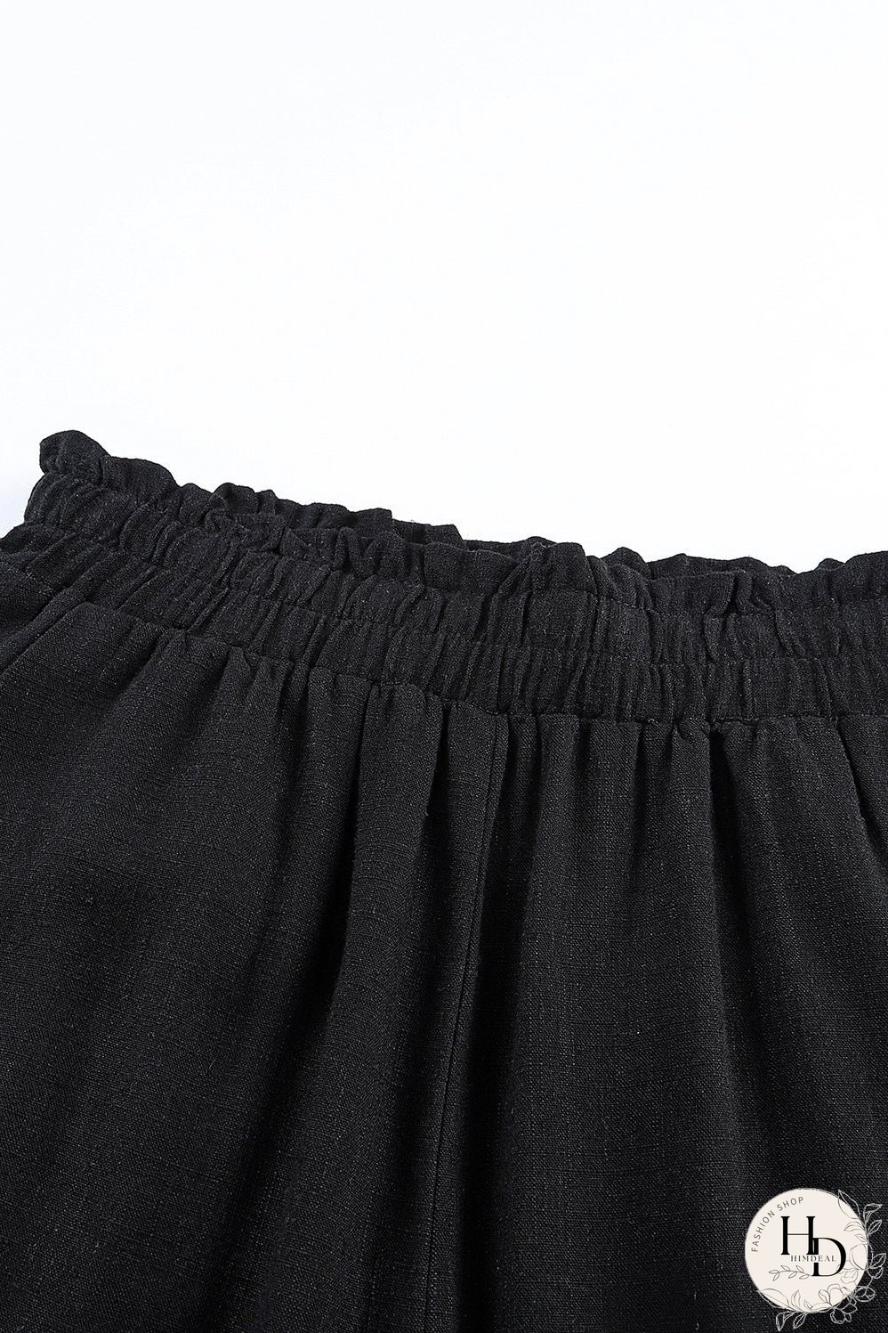 Double Take Elastic Waist Straight Leg Pants with Pockets