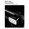 LED Bicycle Front Light USB Rechargeable Cycling Headlight Waterproof Rear Light