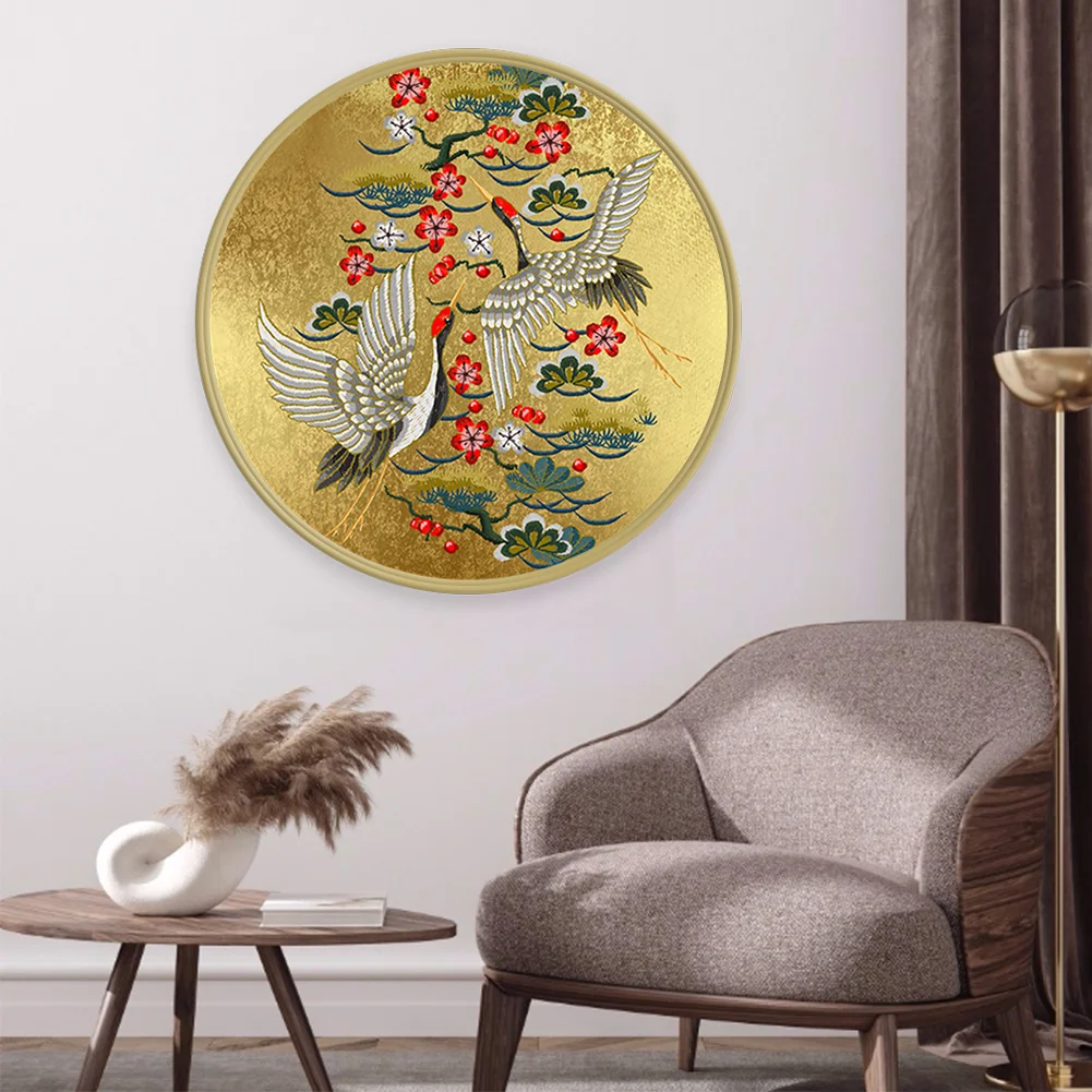 11ct Stamped Cross Stitch - Flower(50*50cm)