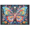 (42.5*29.5cm)Animal Diamond Painting Placemat Heat Resistant Diamond Art Table Mat(Butterfly)