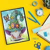 DIY Goblin Special Shaped Diamond Painting Notebook 50 Pages for Adults Kids