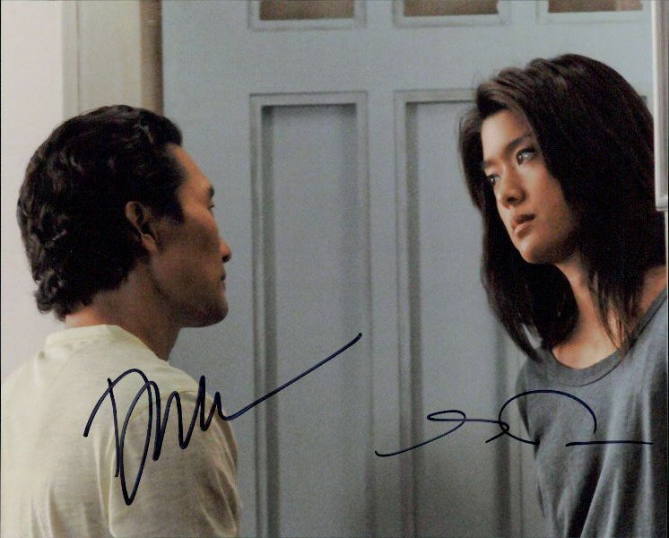 Hawaii Five-0 (Scott Caan & Daniel Dae Kim) signed 8x10 Photo Poster painting in-person