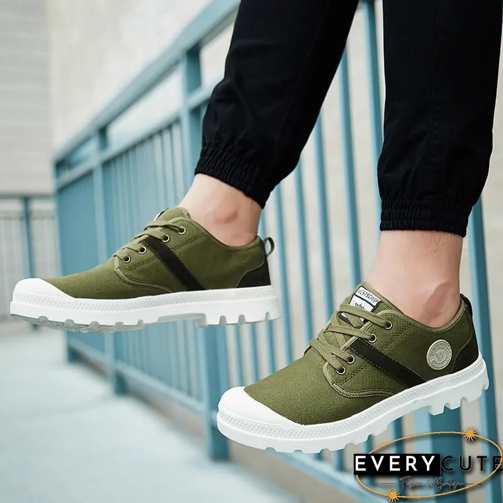 Men canvas Large size Sneakers Shoes