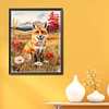 Fox - 11CT Stamped Cross Stitch - 40*50cm - Animal