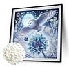 Diamond Painting-DIY Crystal Rhinestone Owl