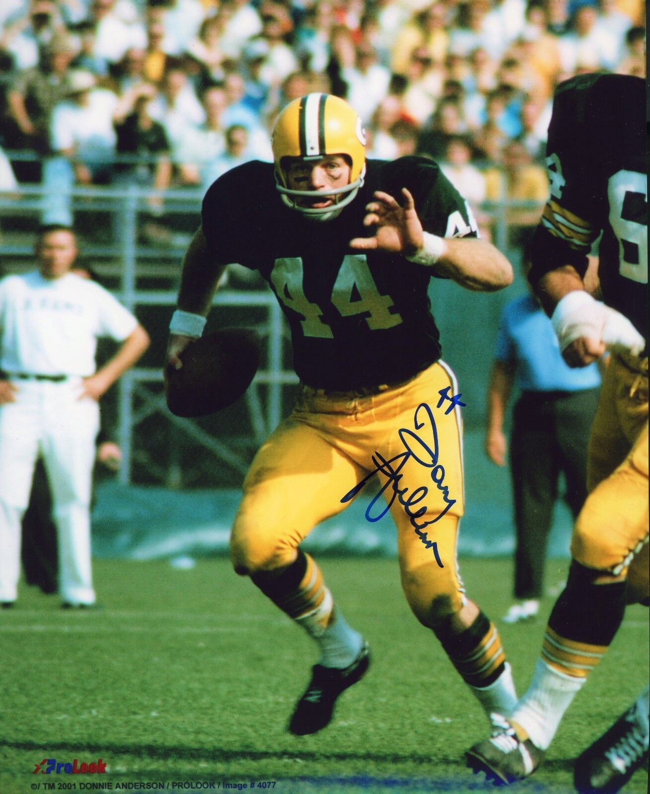 Donny Anderson autographed 8x10 Green Bay Packers#3