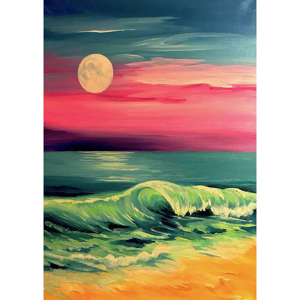 

Sea Sunrise - Round Drill Diamond Painting - 30*40CM, 501 Original