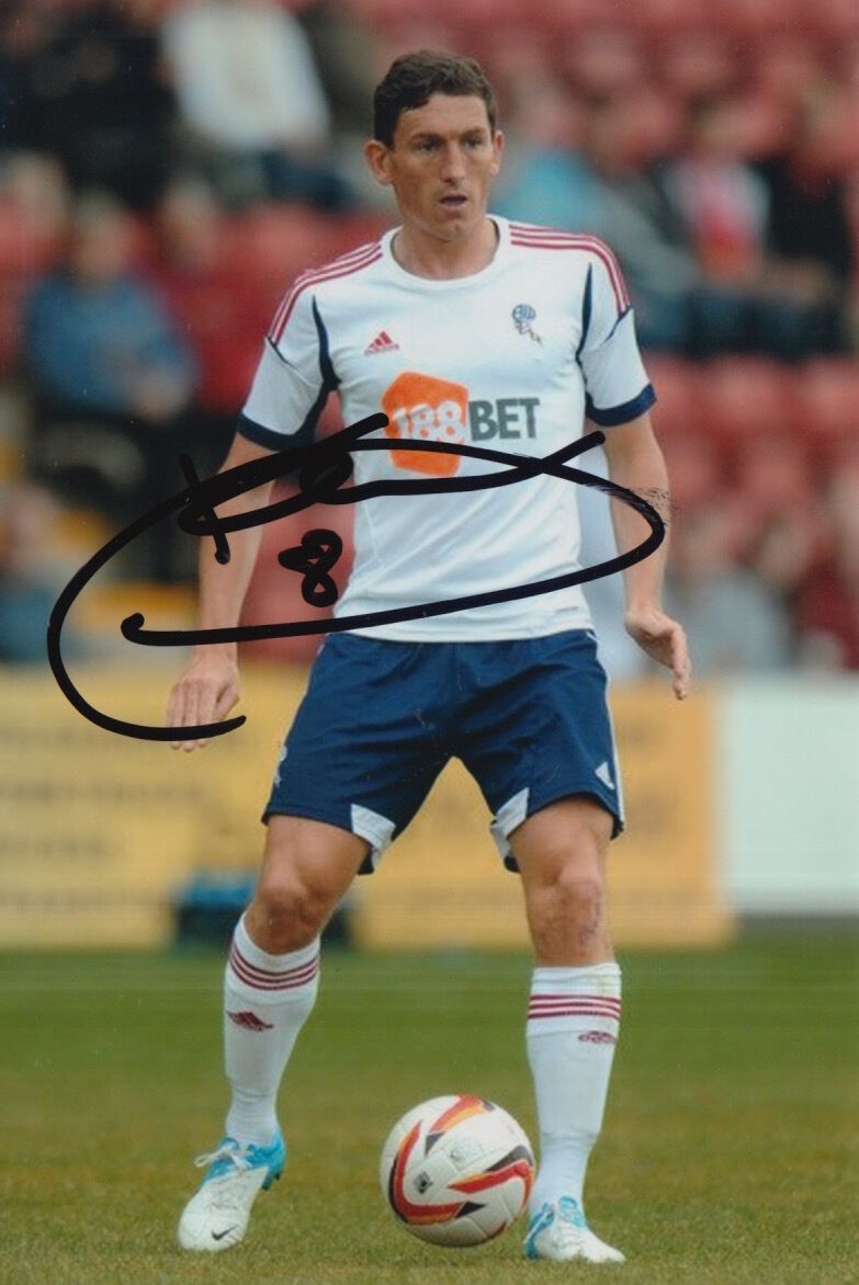 BOLTON WANDERERS HAND SIGNED KEITH ANDREWS 6X4 Photo Poster painting 3.