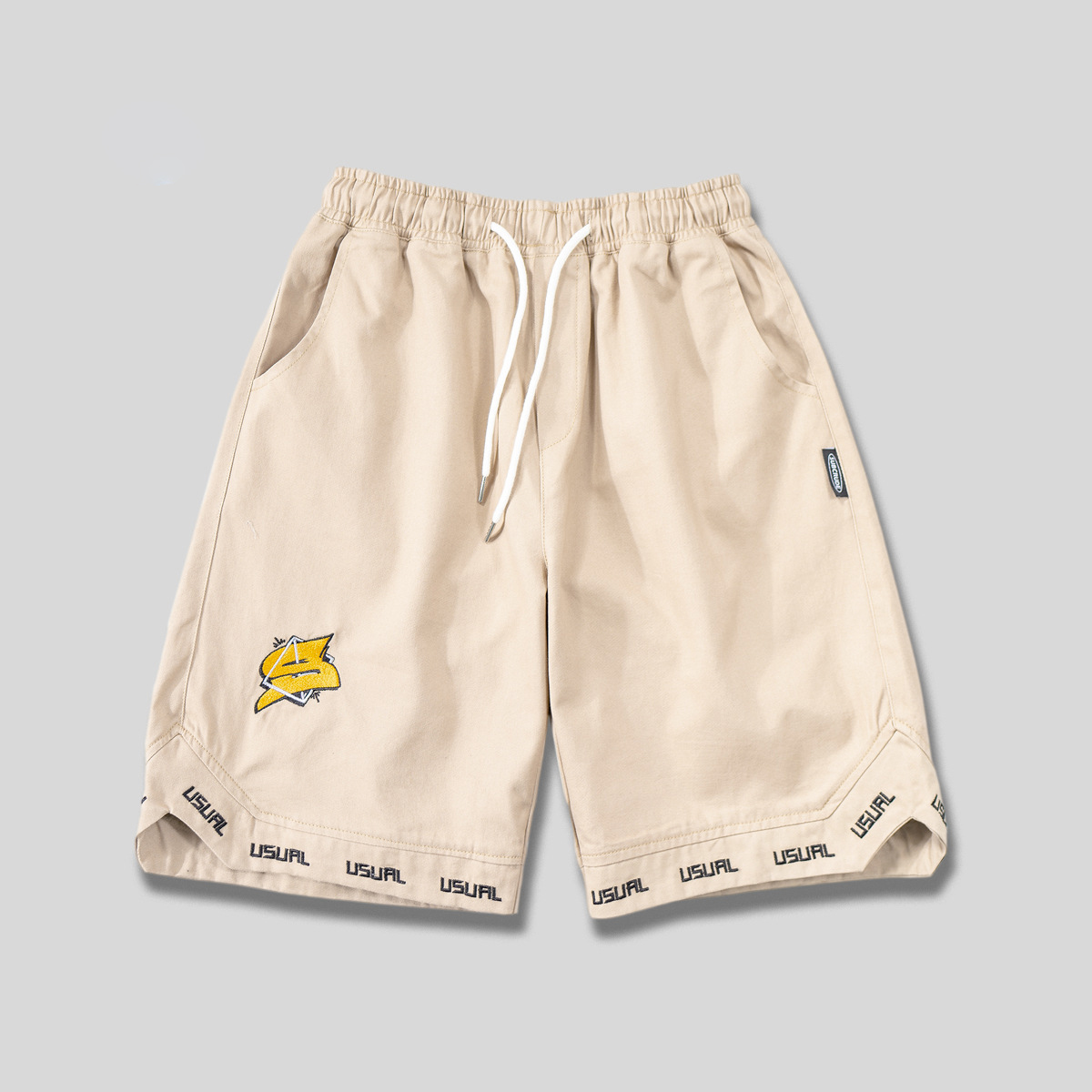 Plus Size Athletic Street Style Shorts